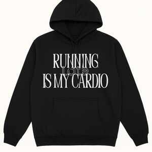 Black Mens Hoodie
